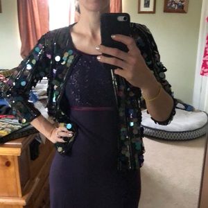 Large sequin cardigan